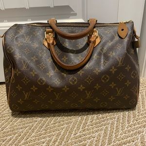 Authentic Louis Vuitton speedy 35.